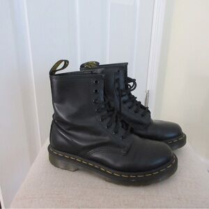 Dr. Marten black leather boots